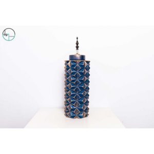Blue Spike Abstract Tall