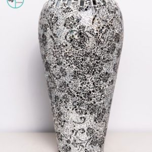 White Mosaic Vase